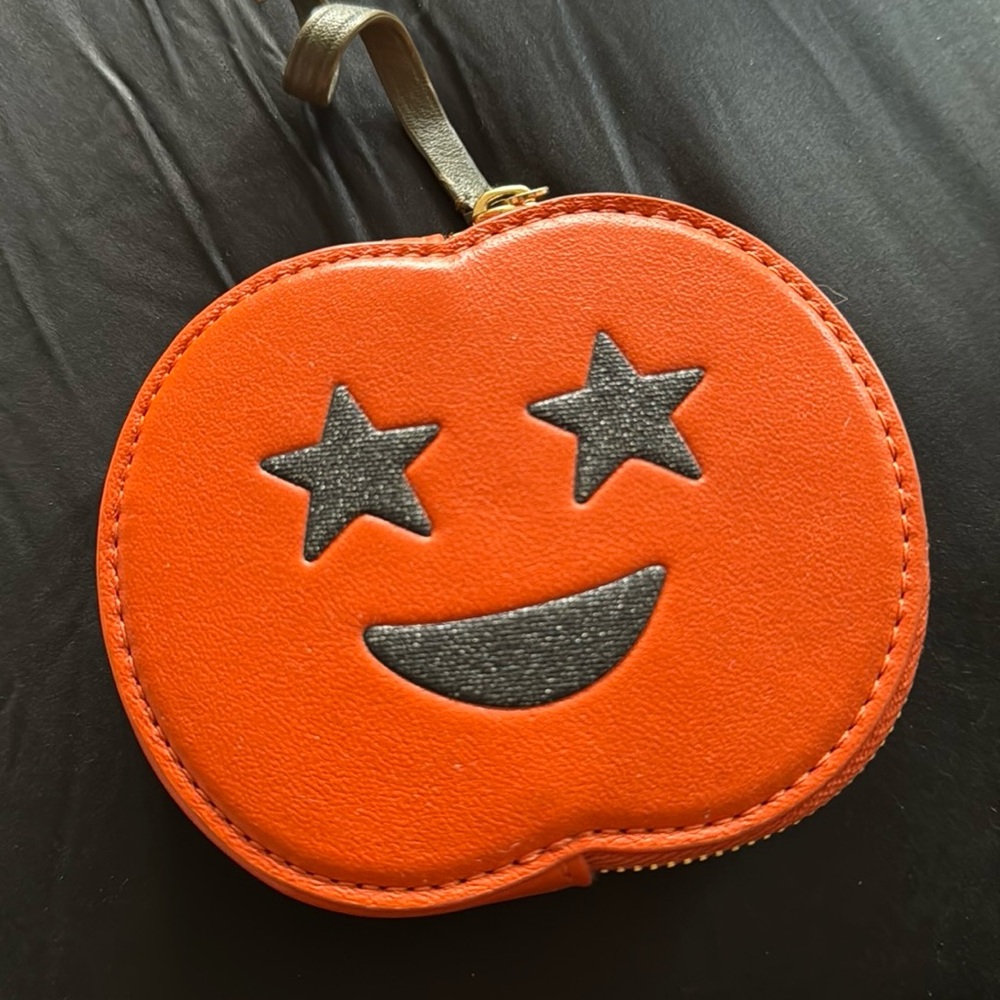 Limited Edition • COACH Jack-O-Lantern Coin Purse!🎃🧡